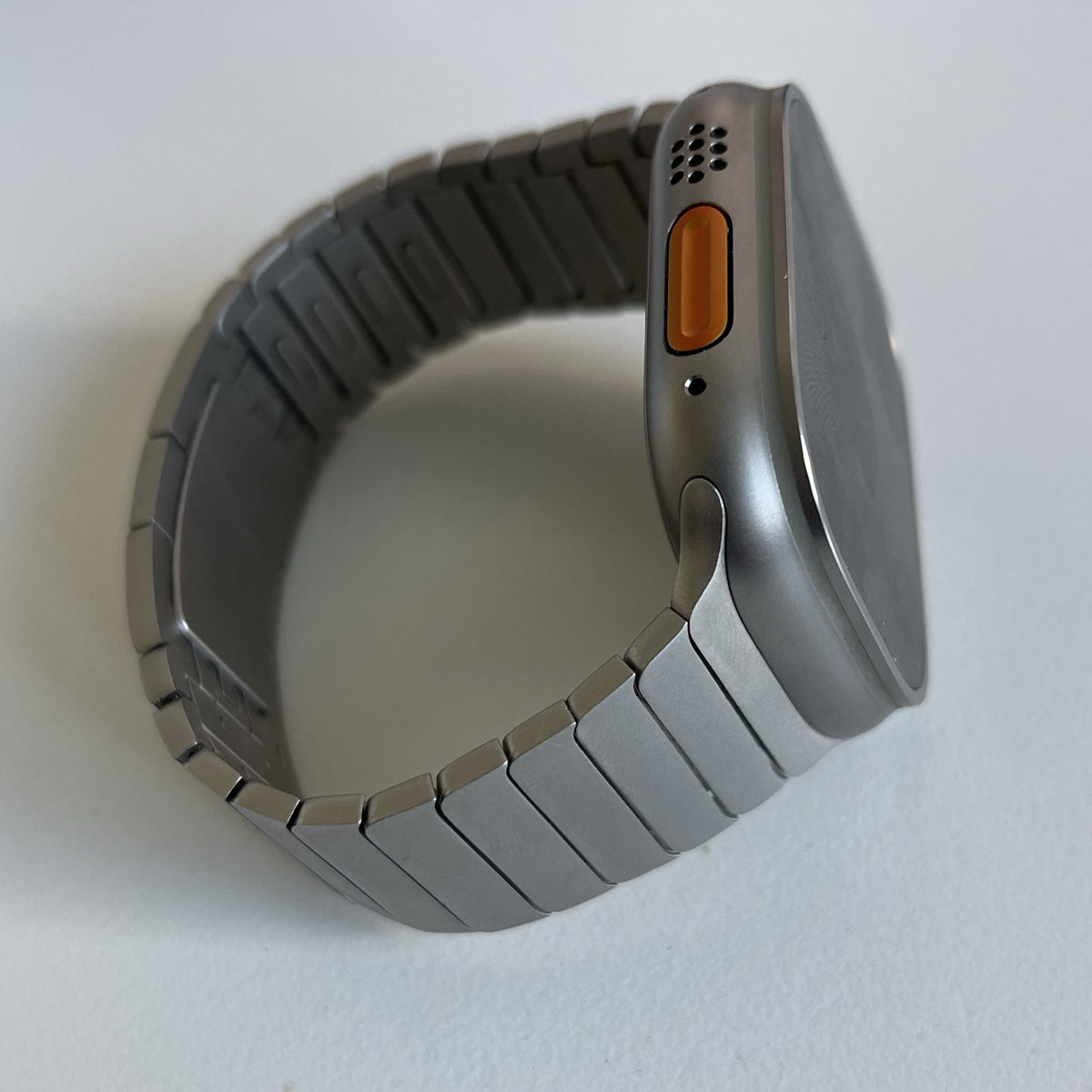 Stainless steel link bracelet for Apple Watch